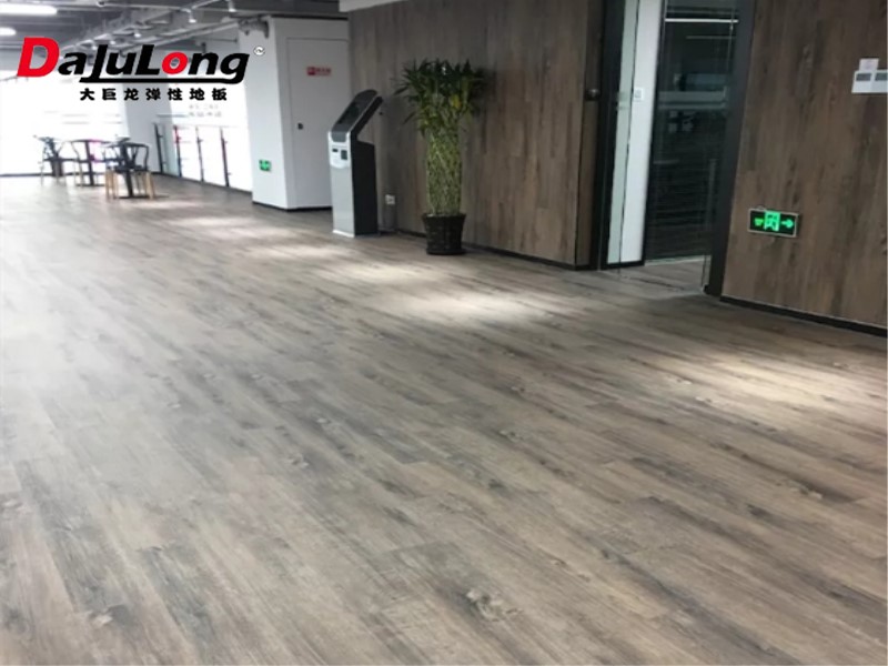 大巨龍spc鎖扣地板辦公場(chǎng)所案例